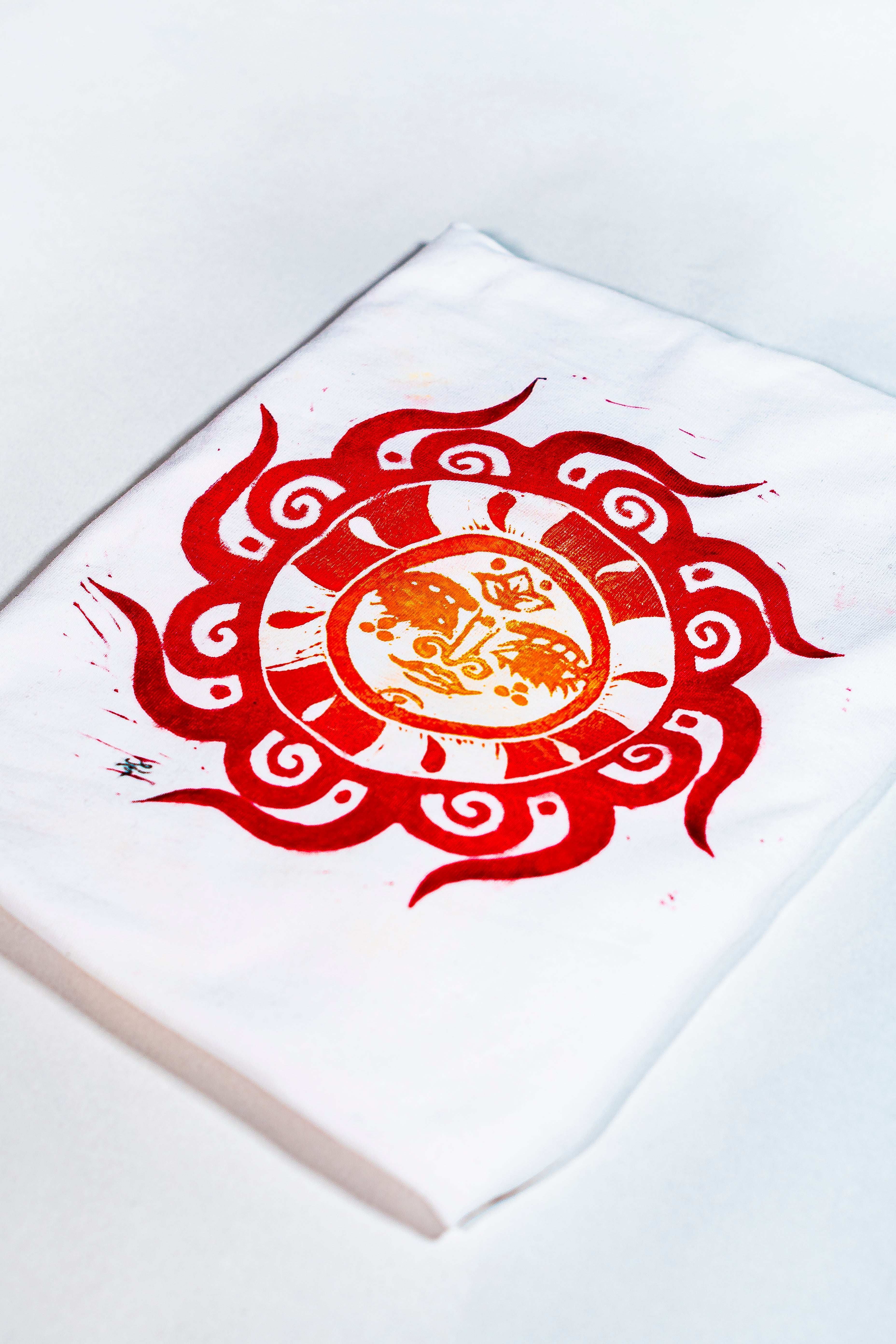T-shirt - motif 'Soleil'