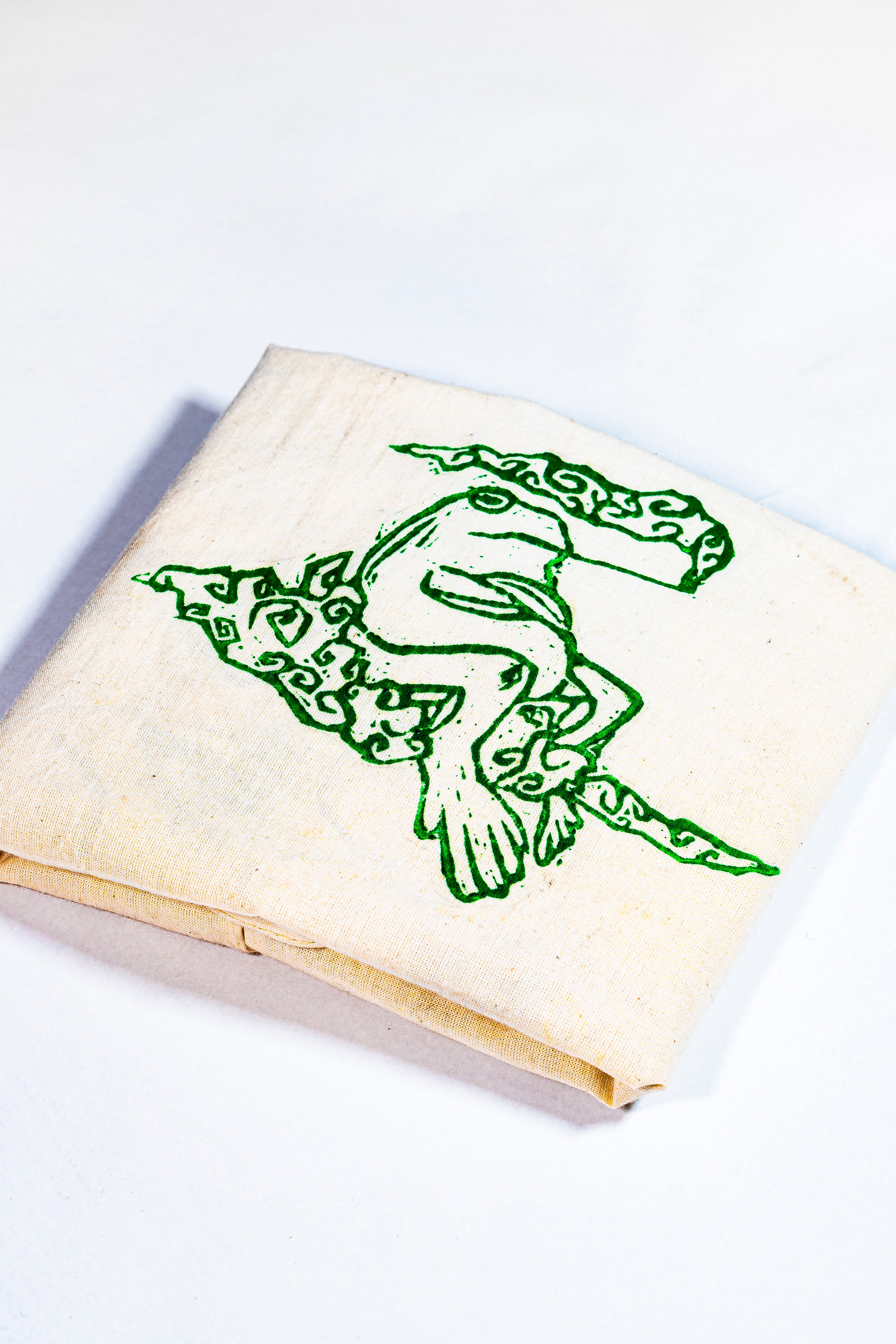 Tote-bag - motif 'Grenouille'