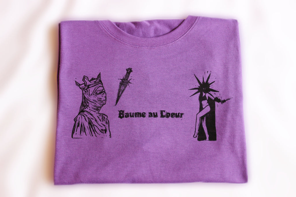 T-shirt - motif 'Baume au coeur'
